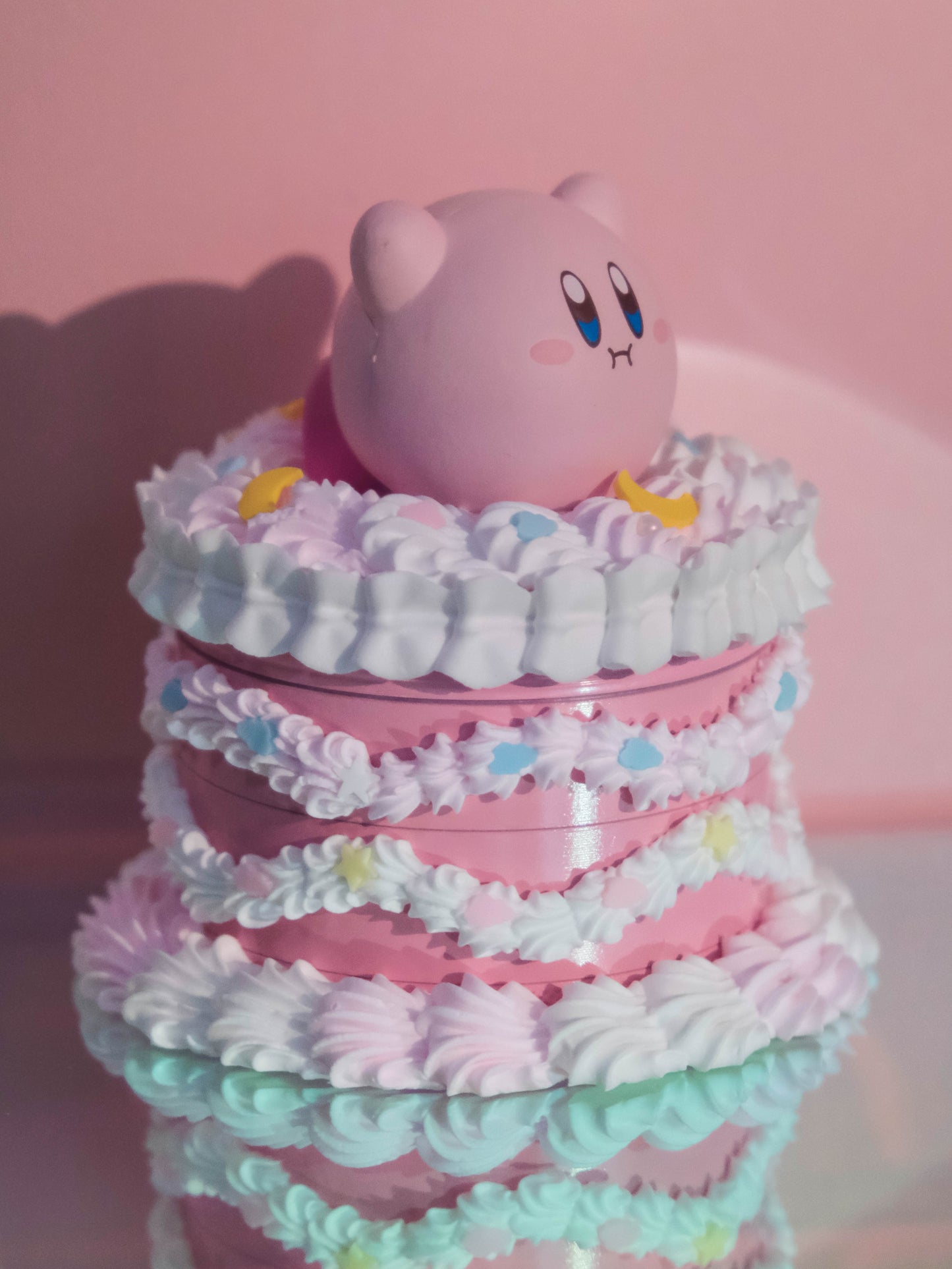Kirby 气球蛋糕 - 研磨机