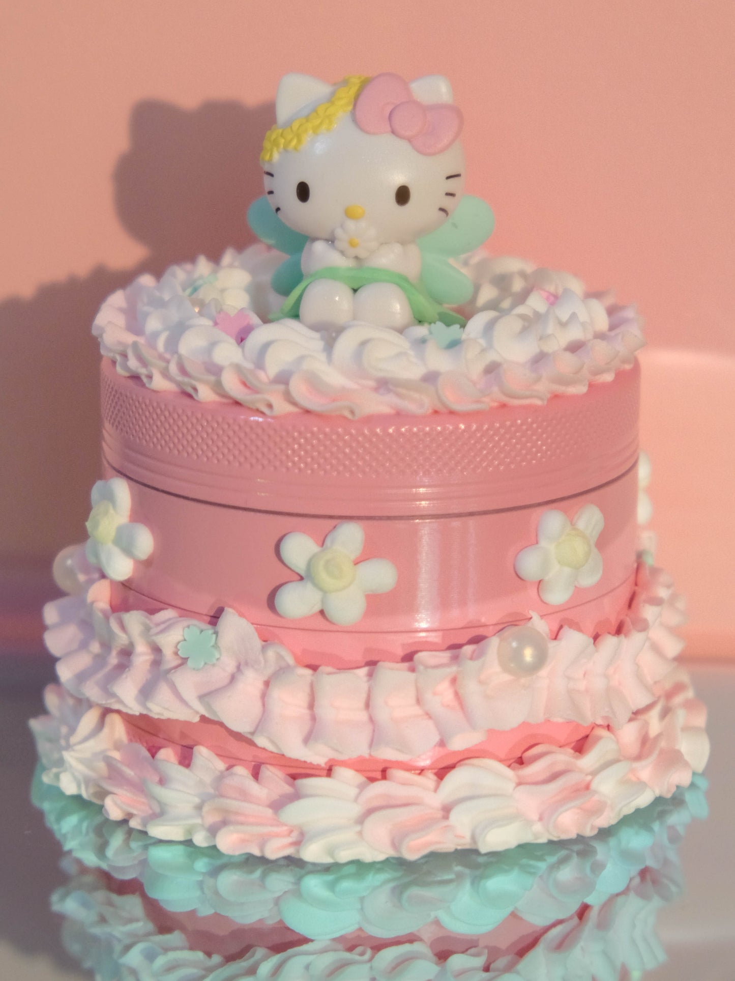 Hello Kitty花仙子蛋糕-研磨机
