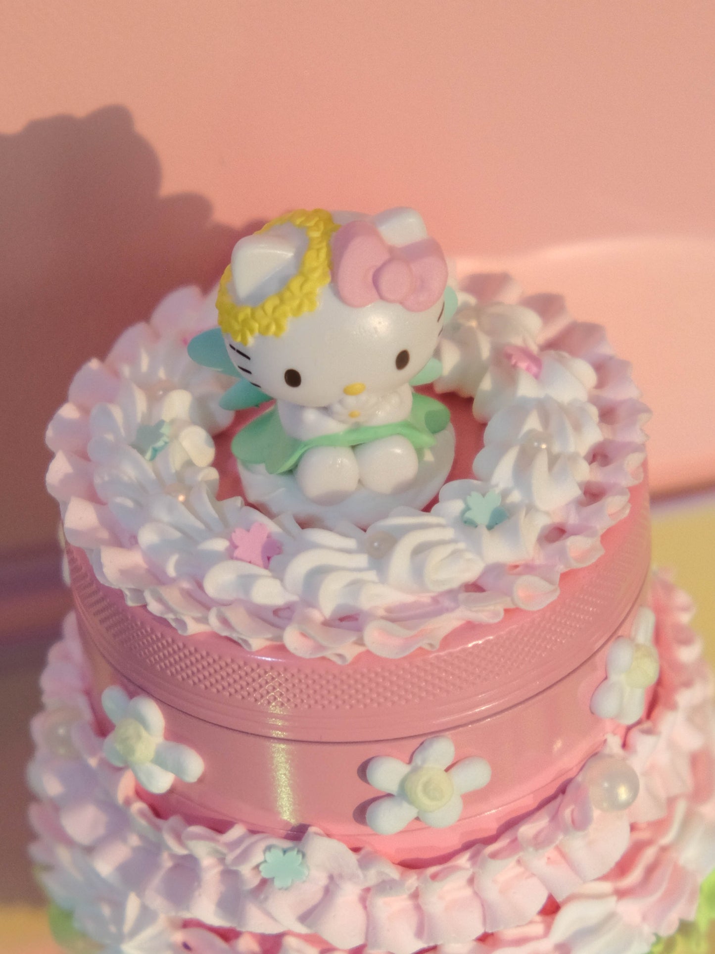 Hello Kitty花仙子蛋糕-研磨机