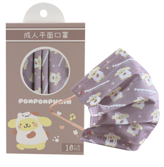 Pompompurin Muffin - Disposable Face Mask