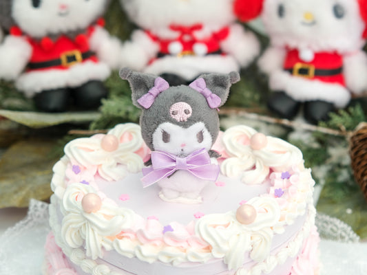 Kuromi Taro Cake - Plushie