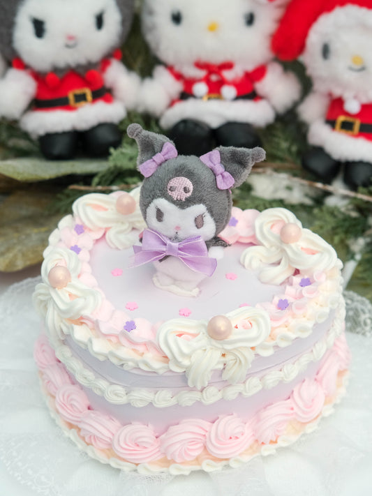 Kuromi Taro Cake - Plushie