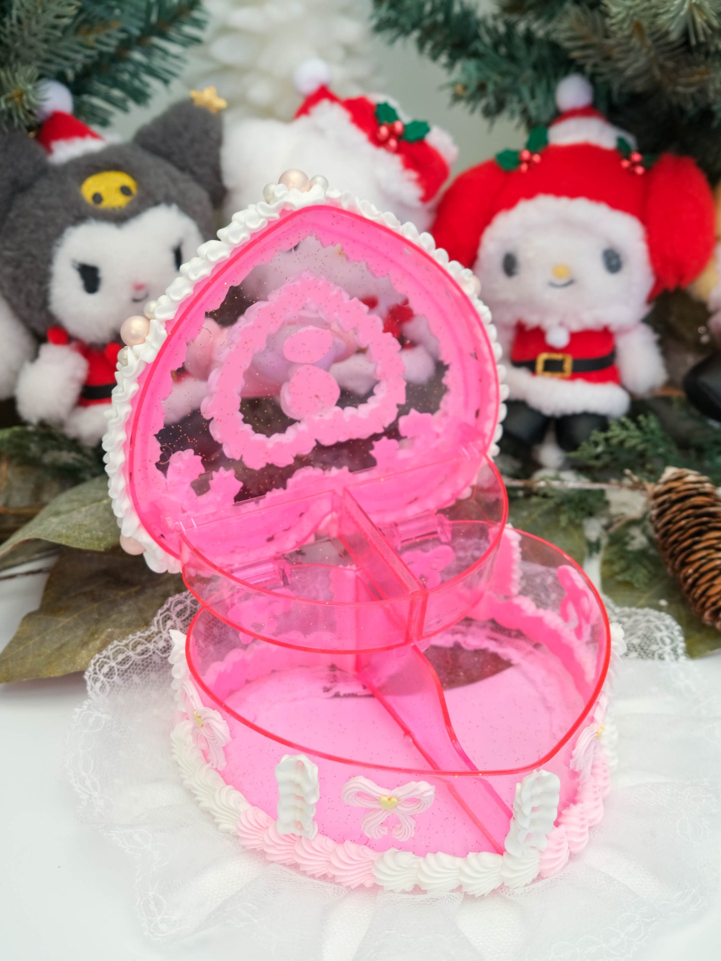 JELLY CAKE - My Melody Pink Champagne - Plushie