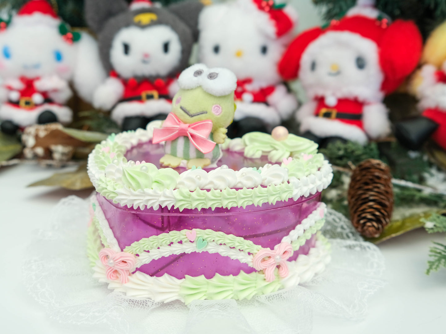 JELLY CAKE - Keroppi Minty Chocolate - Plushie