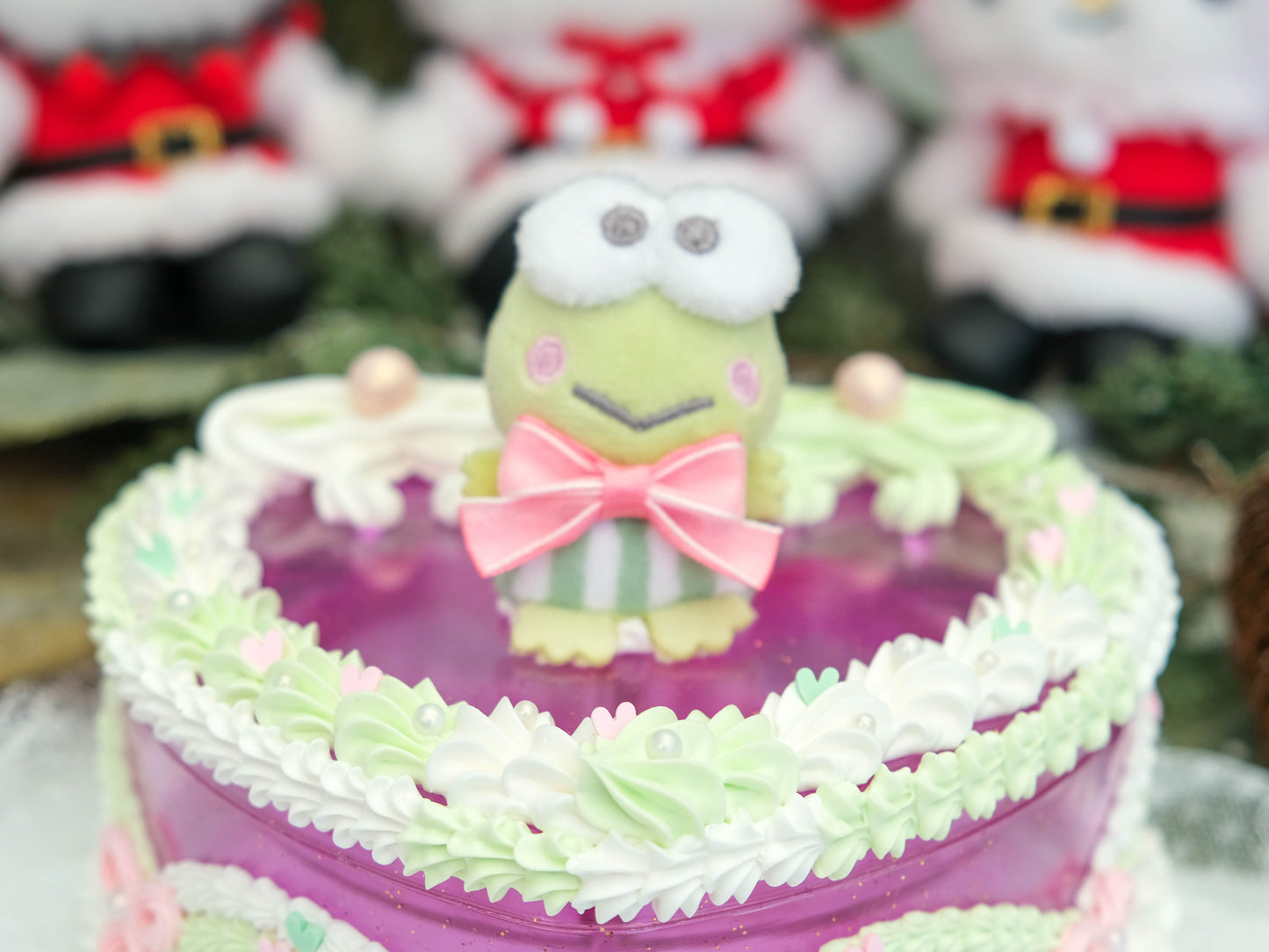 JELLY CAKE - Keroppi Minty Chocolate - Plushie