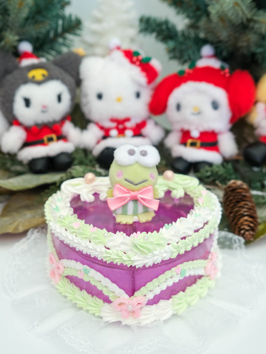 JELLY CAKE - Keroppi Minty Chocolate - Plushie