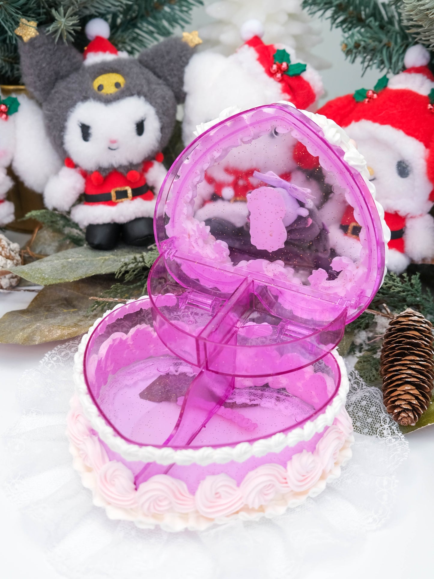 JELLY CAKE - Kuromi Taro Cake - Plushie