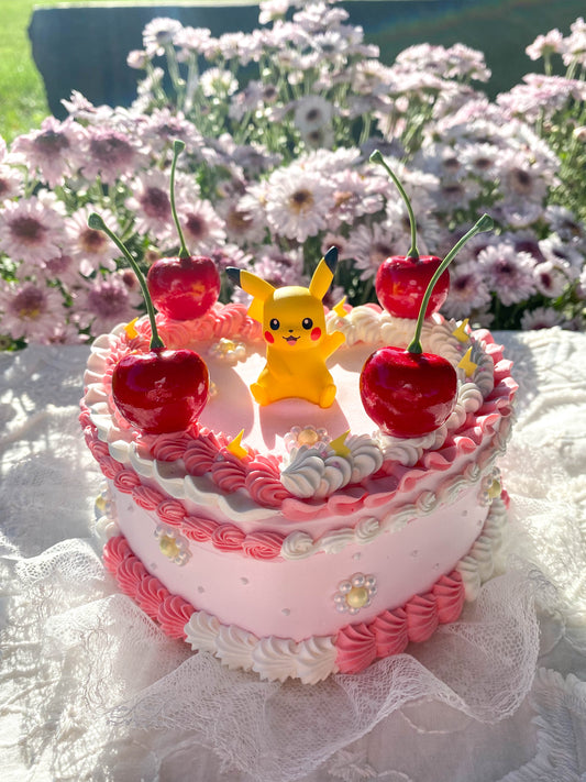 Pikachu in Daisy Garden - Pokemon