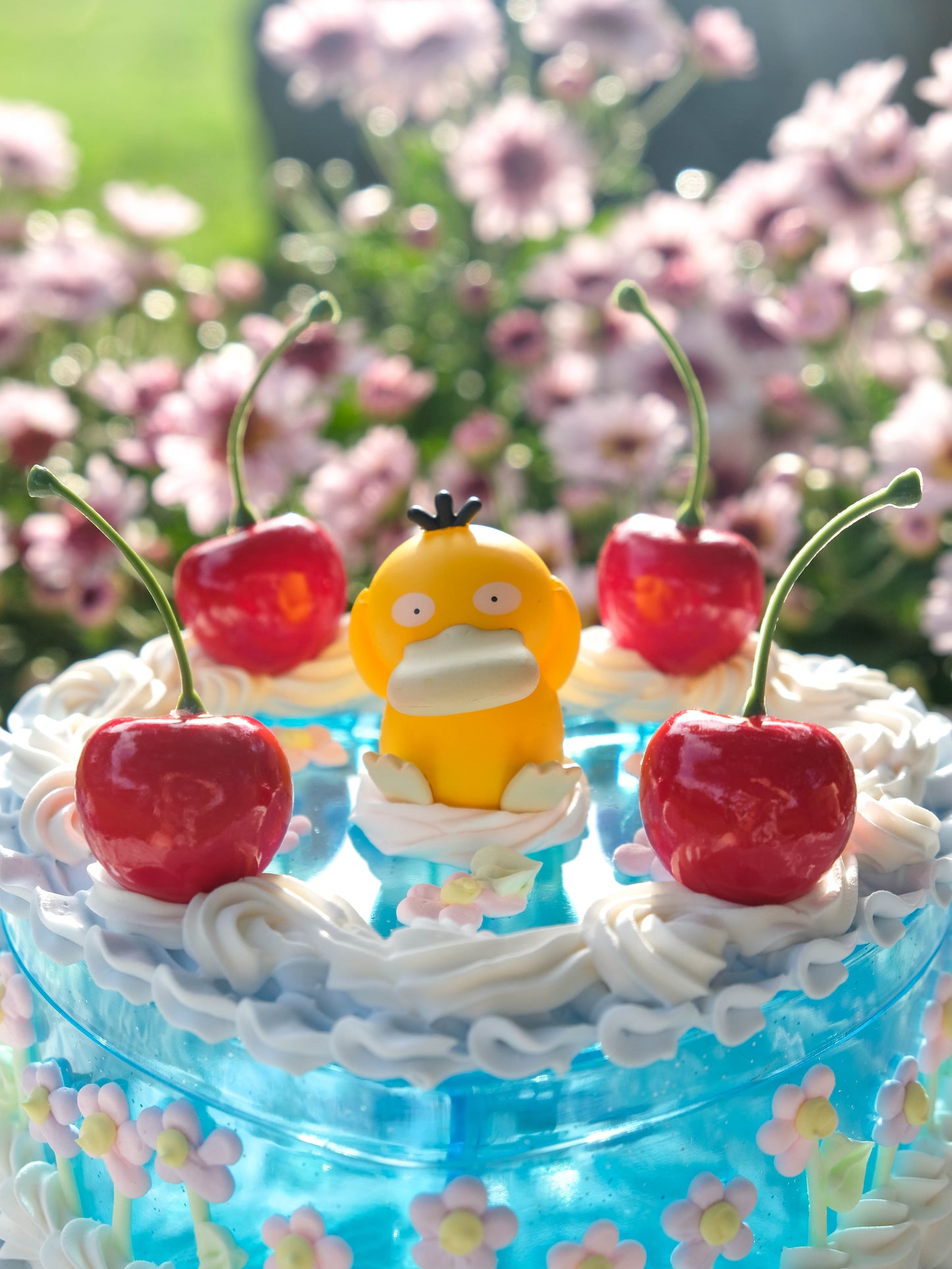 JELLY CAKE - Psyduck in the Lily Pond - Pokemon
