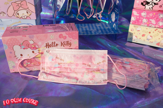 Hello Kitty Kimono - Disposable Face Mask