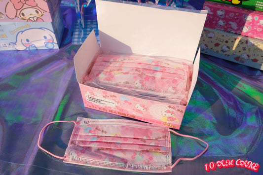 Hello Kitty Kimono - Disposable Face Mask