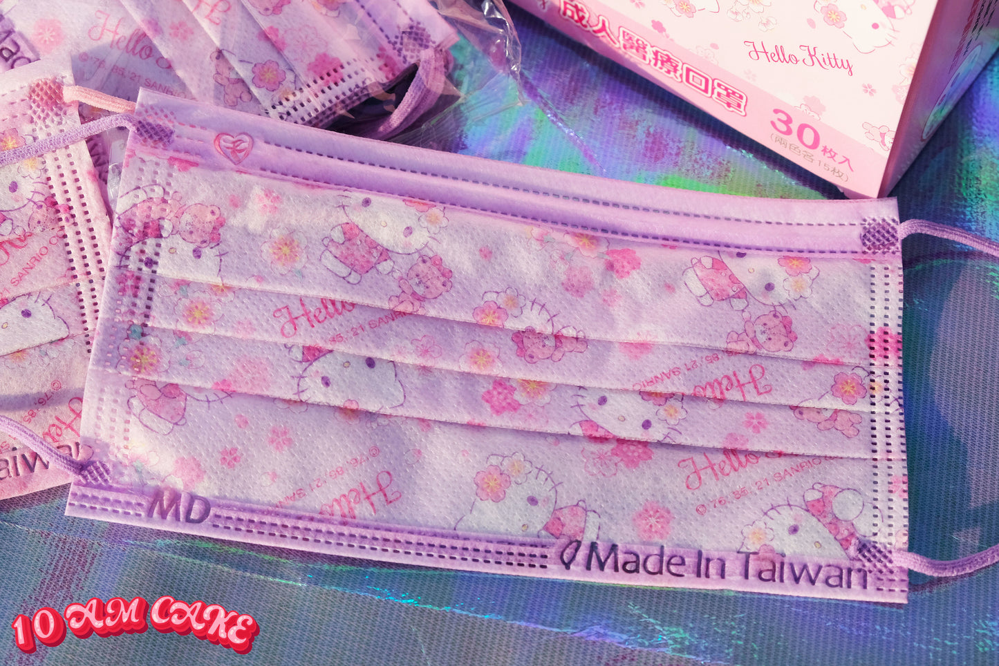 Hello Kitty Sakura - Disposable Face Mask