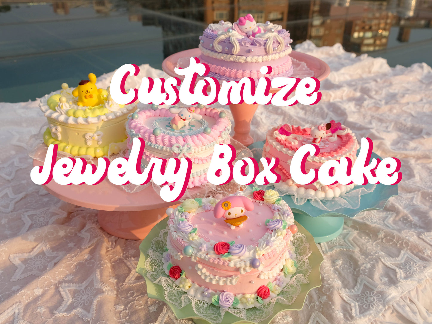Jewelry Box Cake - Custom Service