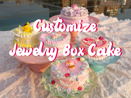 Jewelry Box Cake - Custom Service
