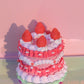 草莓布丁蛋糕研磨机