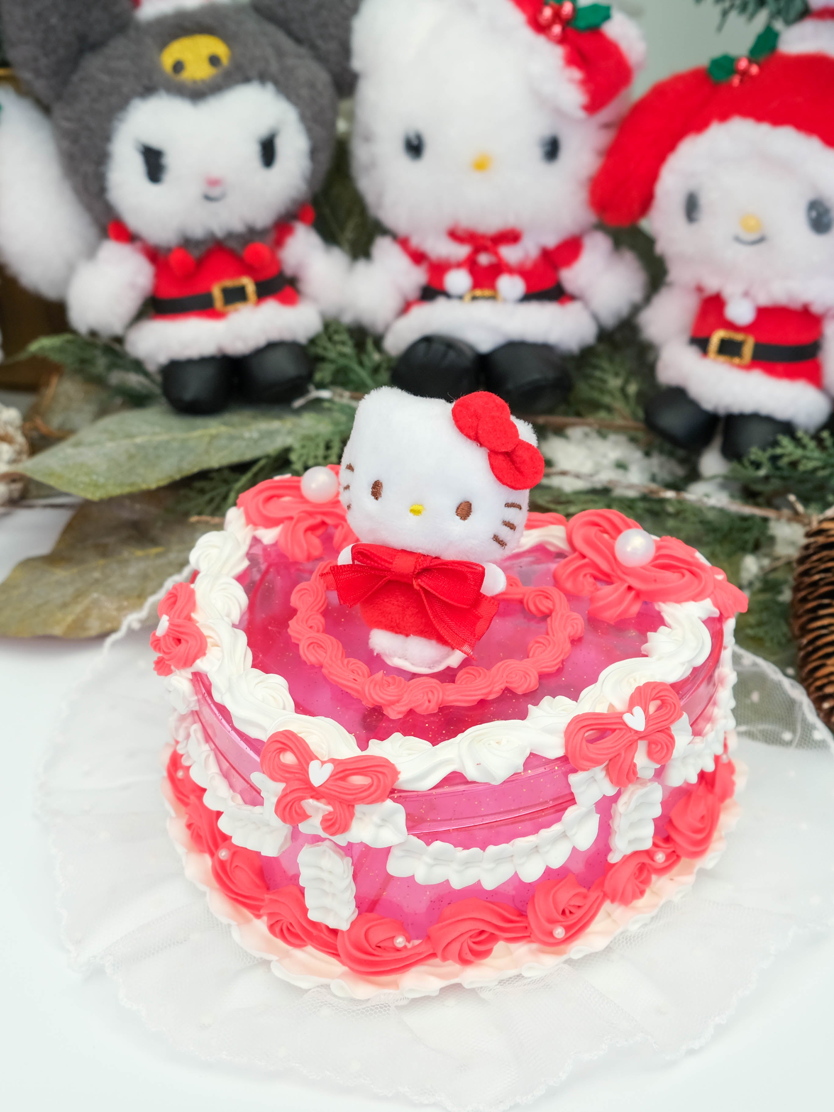 Hello Kitty Tiered Cake - Classy Girl Cupcakes