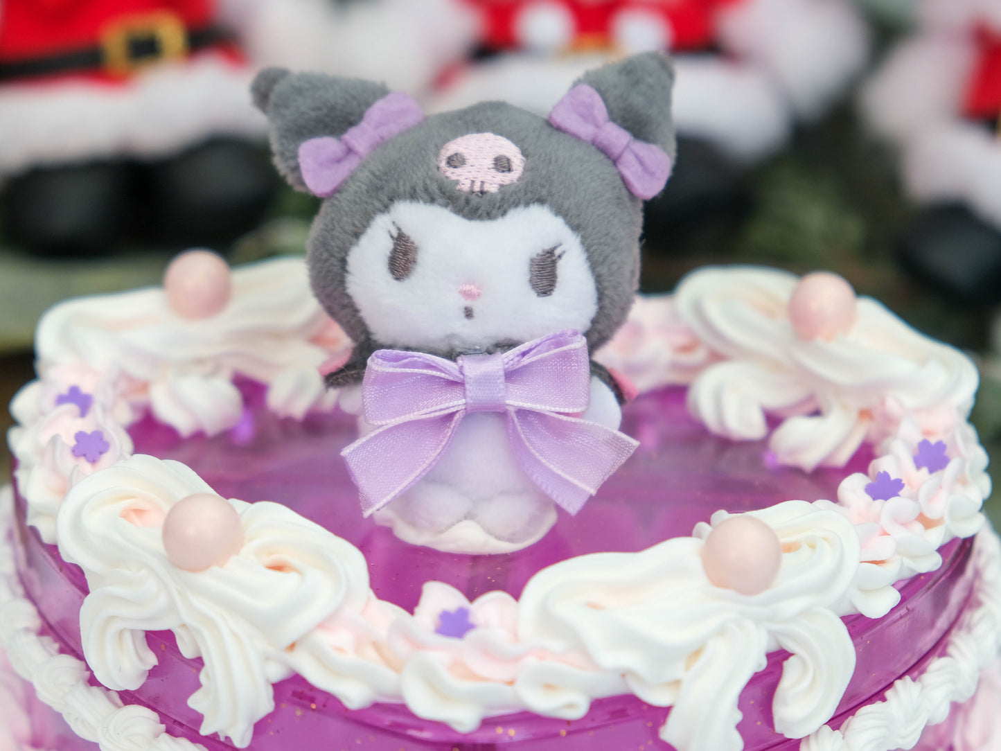JELLY CAKE - Kuromi Taro Cake - Plushie