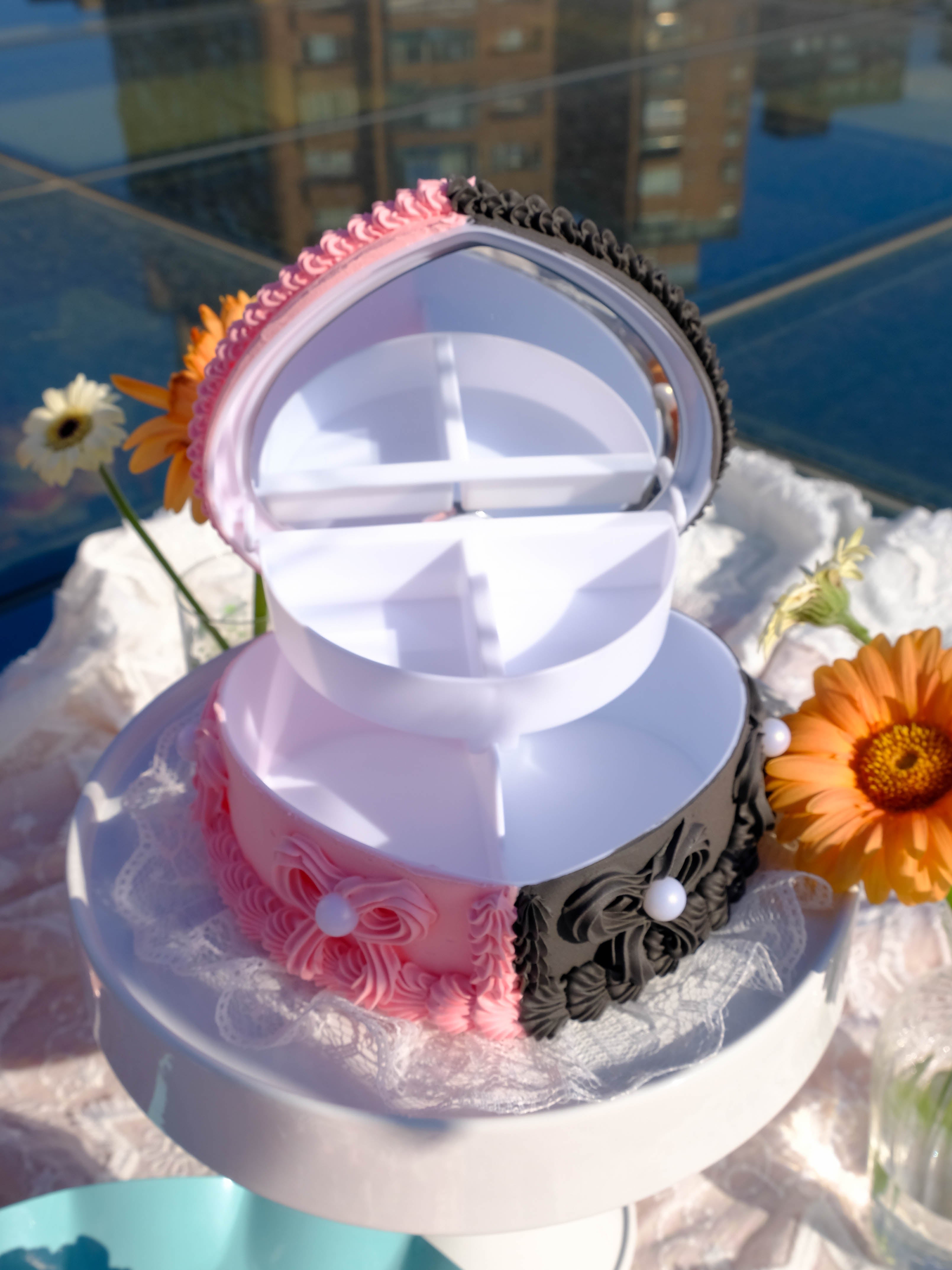 Mary Frances Icing On The Cake Handle Bag Floral Wedding White Pink Handbag  New | eBay