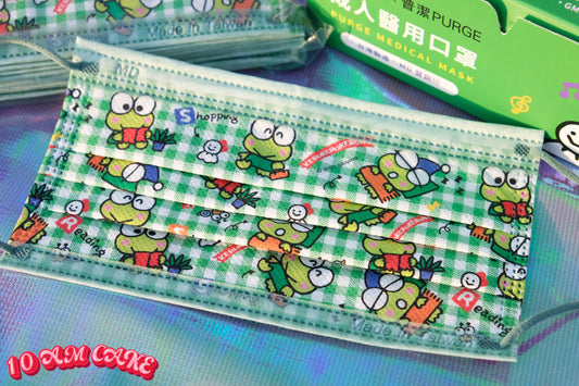 Keroppi - Disposable Face Mask